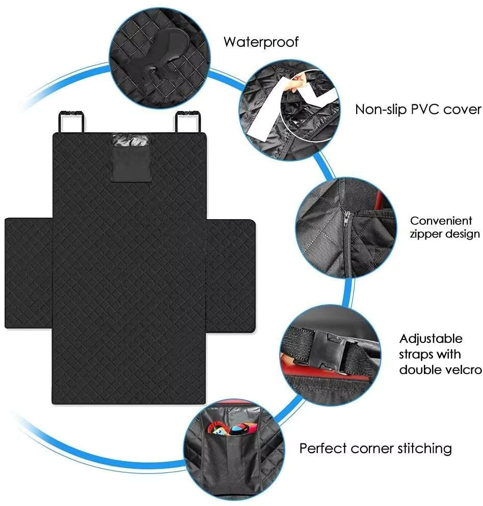 Dog Car Seat Cover — Waterproof, Non-Slip & Universal Fit for Cars, Trucks & SUVs
